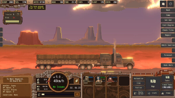 Dustland Delivery gameplay screenshot