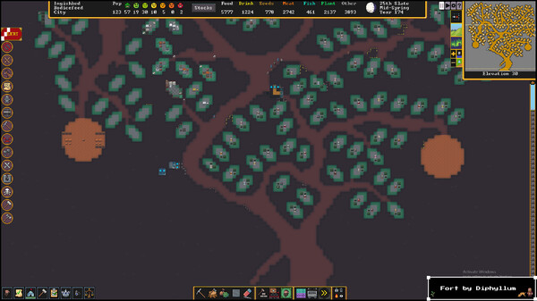 Dwarf Fortress gameplay screenshot