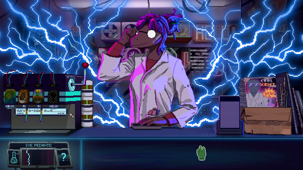 Dynopunk: Welcome to Synth-City gameplay screenshot