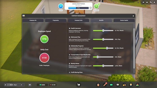 E-Startup 2 : Business Tycoon gameplay screenshot