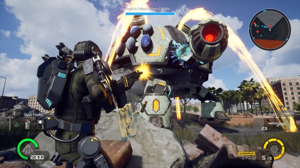 EARTH DEFENSE FORCE: IRON RAIN gameplay screenshot