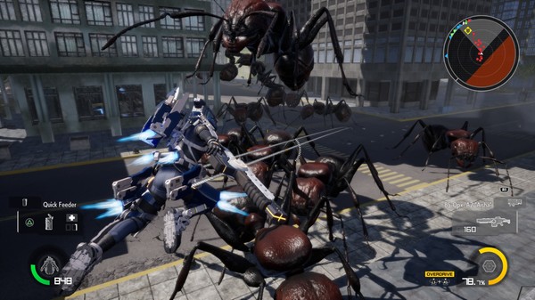 EARTH DEFENSE FORCE: IRON RAIN gameplay screenshot