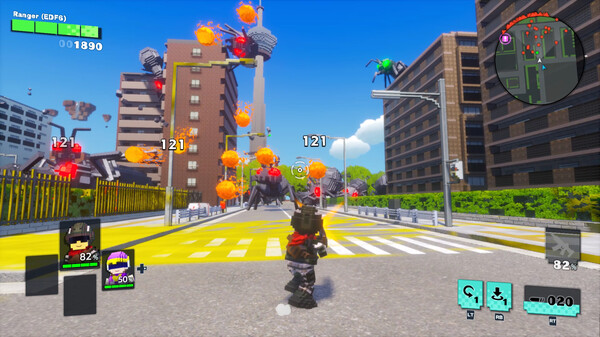 EARTH DEFENSE FORCE: WORLD BROTHERS 2 gameplay screenshot