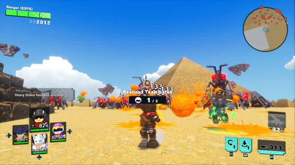 EARTH DEFENSE FORCE: WORLD BROTHERS 2 gameplay screenshot