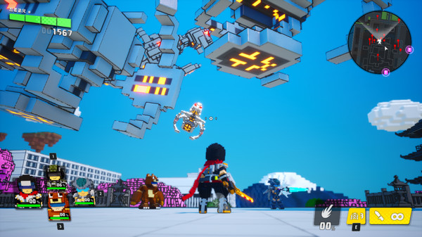EARTH DEFENSE FORCE: WORLD BROTHERS gameplay screenshot
