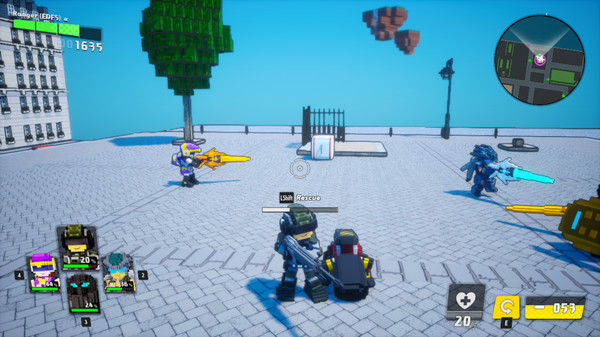 EARTH DEFENSE FORCE: WORLD BROTHERS gameplay screenshot