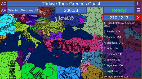 EarthRoyale gameplay screenshot
