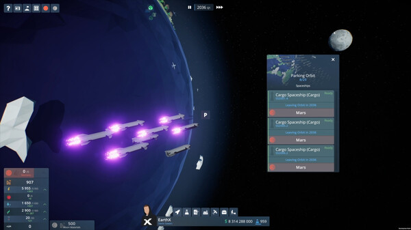 EarthX gameplay screenshot