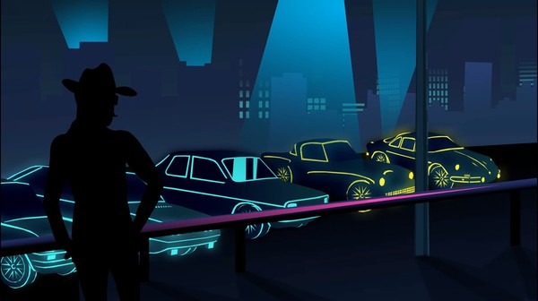 Electro Ride: The Neon Racing gameplay screenshot