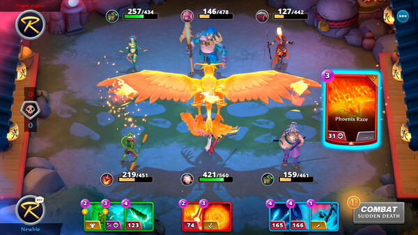 Elemental Raiders gameplay screenshot