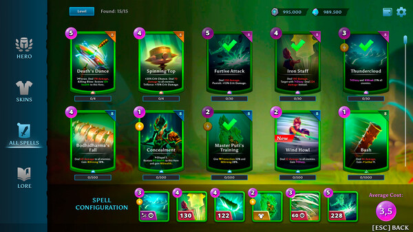 Elemental Raiders gameplay screenshot