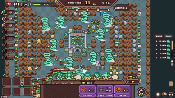 Elements and build gameplay screenshot
