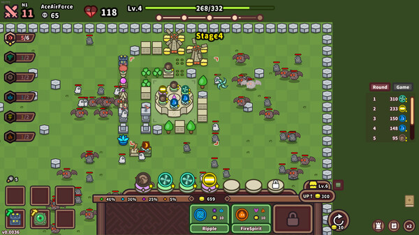 Elements and build gameplay screenshot