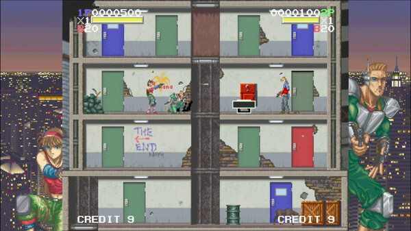 Elevator Action™ -Returns- S-Tribute gameplay screenshot