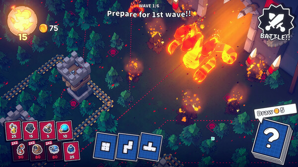 Emberward gameplay screenshot