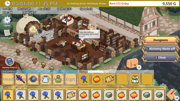 Emma's Armaments gameplay screenshot