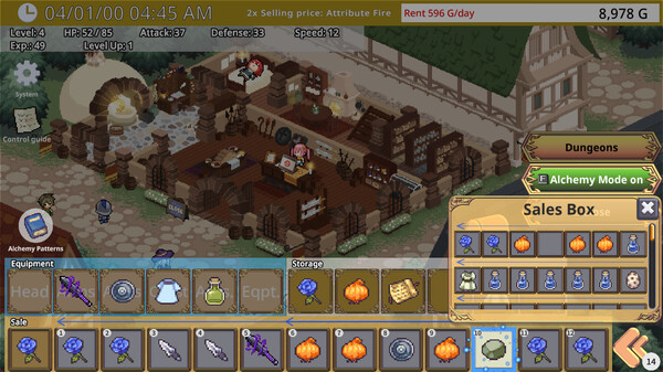 Emma's Armaments gameplay screenshot