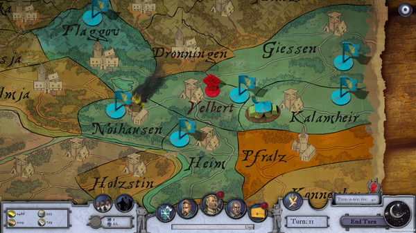Empires in Ruins gameplay screenshot