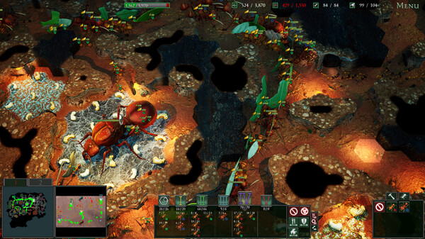 Empires of the Undergrowth gameplay screenshot