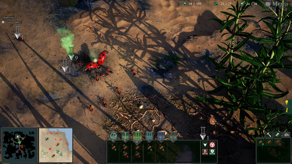 Empires of the Undergrowth gameplay screenshot