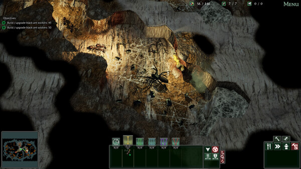 Empires of the Undergrowth gameplay screenshot