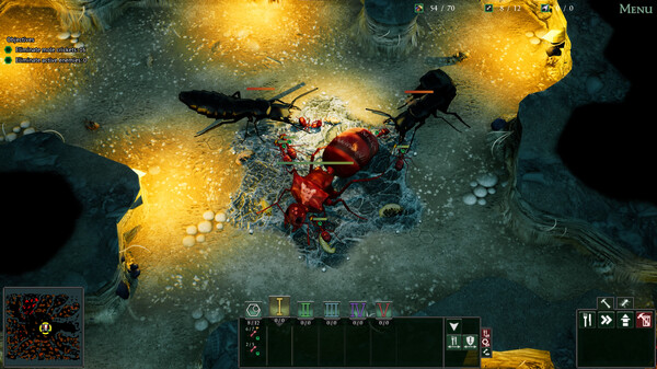 Empires of the Undergrowth gameplay screenshot
