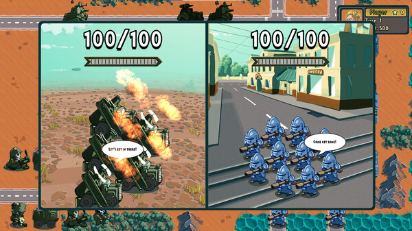Empires Shall Fall gameplay screenshot