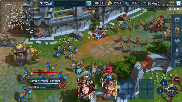 Empires:The Rise gameplay screenshot