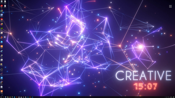 Energy Engine PC Live Wallpaper gameplay screenshot