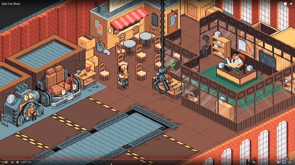 Epic Car Factory gameplay screenshot
