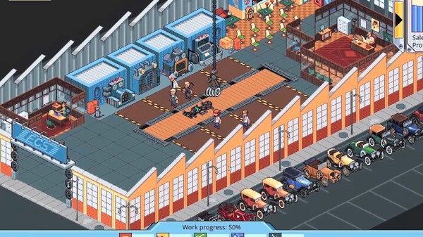 Epic Car Factory gameplay screenshot