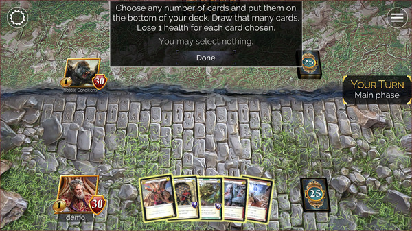 Epic Card Game gameplay screenshot
