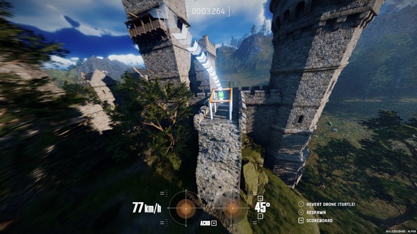 EreaDrone : FPV Drone Simulator gameplay screenshot