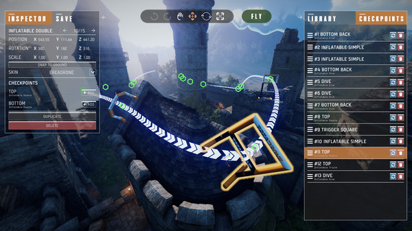 EreaDrone : FPV Drone Simulator gameplay screenshot