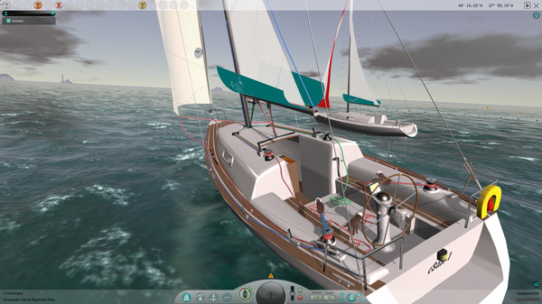 eSail Sailing Simulator gameplay screenshot