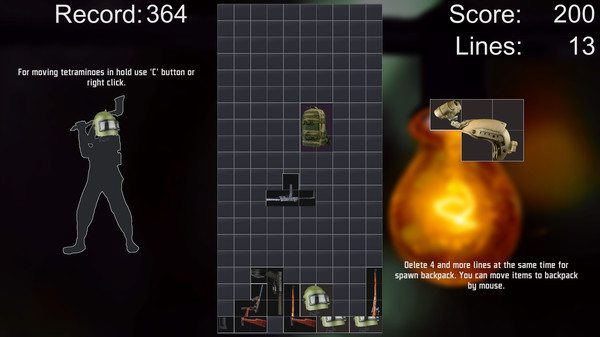 Escape from Tatris gameplay screenshot