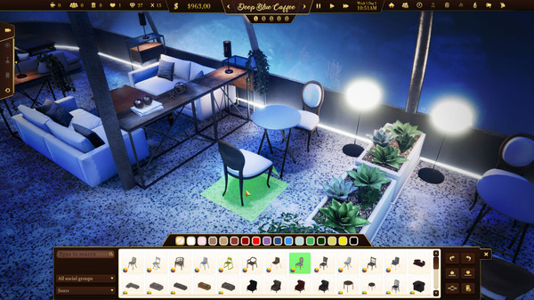 Espresso Tycoon Prologue: Underwater gameplay screenshot