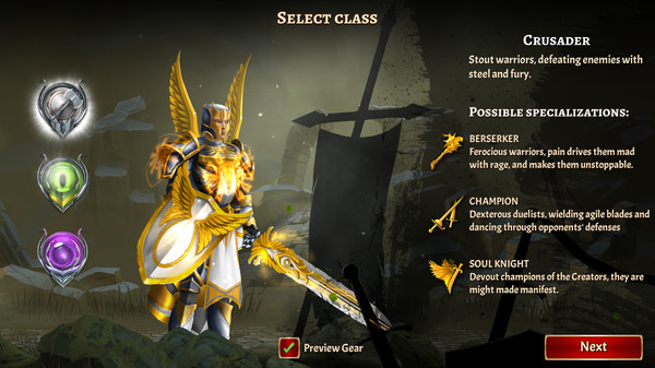 Eterna: Heroes Fall gameplay screenshot