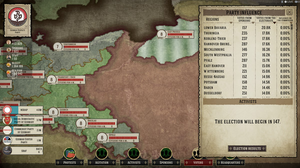Evil Democracy: 1932 gameplay screenshot