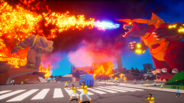 Excidio The Kaiju Simulator gameplay screenshot