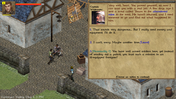 Exiled Kingdoms gameplay screenshot