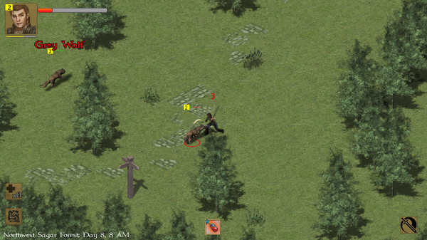 Exiled Kingdoms gameplay screenshot