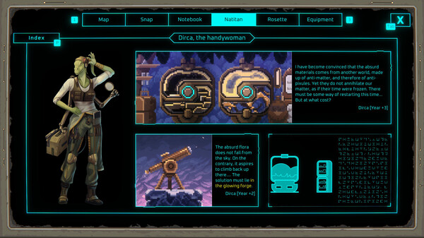 Exographer gameplay screenshot