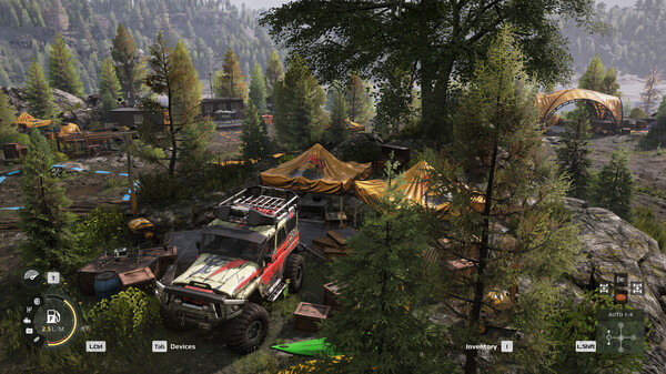 Expeditions: A MudRunner Game gameplay screenshot