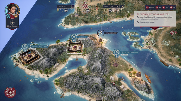 Expeditions: Rome gameplay screenshot