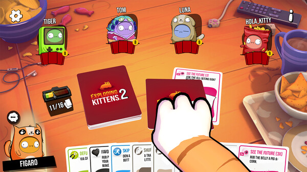 Exploding Kittens® 2 gameplay screenshot
