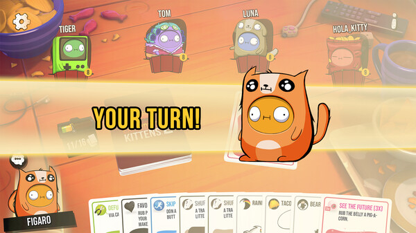 Exploding Kittens® 2 gameplay screenshot