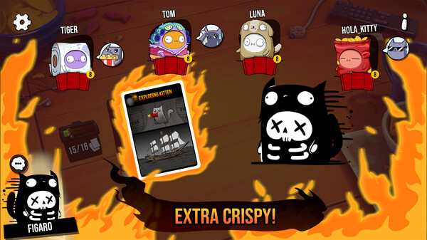 Exploding Kittens® 2 gameplay screenshot