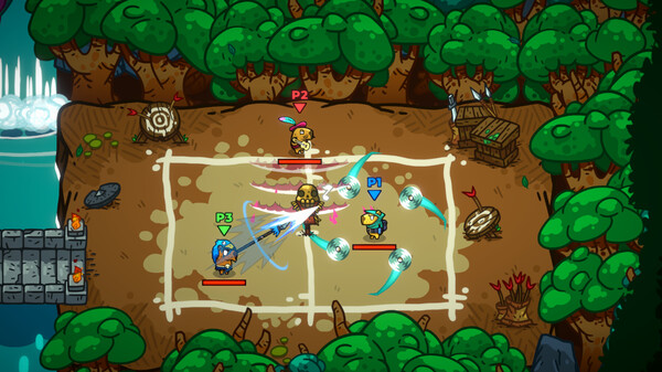 Extremely Powerful Capybaras: Training Grounds gameplay screenshot