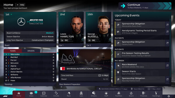 F1® Manager 2022 gameplay screenshot